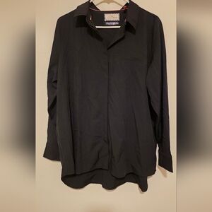 Black Button-Front Women’s Shirt - Tommy Hilfiger
